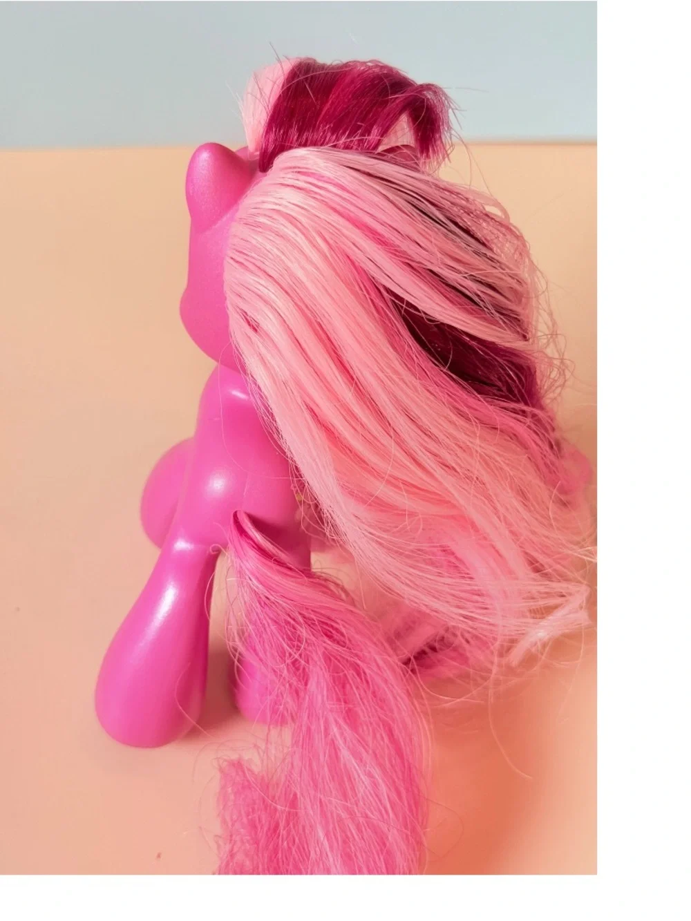 My Little Pony G3.5 Hasbro 2008 Cheerilee Pink Brushable Hair Figure 4